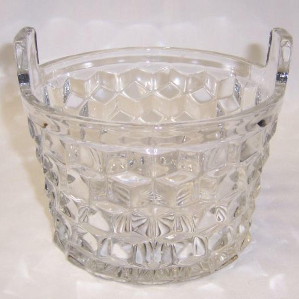 Fostoria Elegant Glass Crystal American 5 3/4 Inch Ice Tub or Ice Bucket